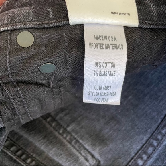 Women's AGOLDE Black Nico Jeans - Picture 8 of 11